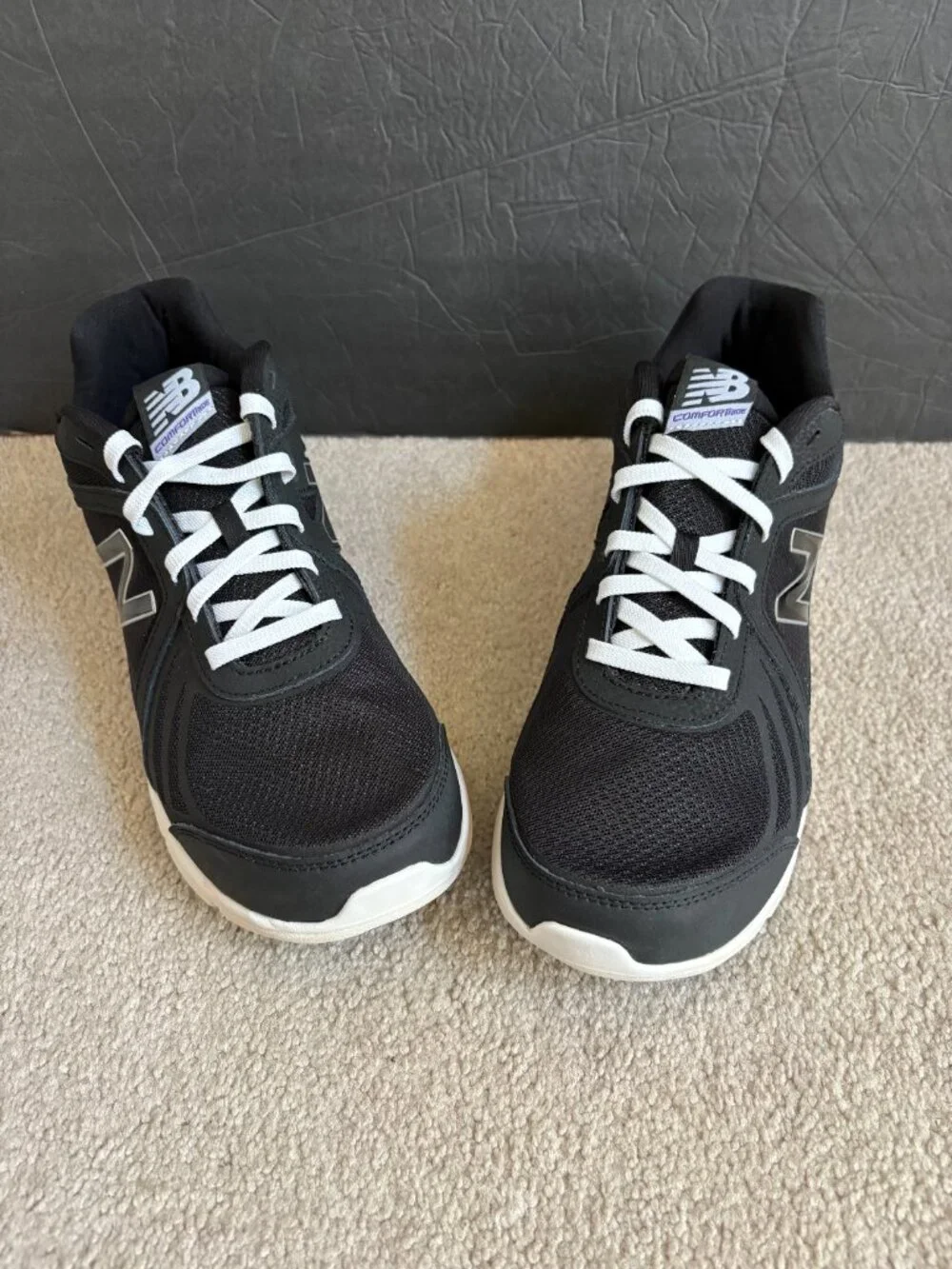 New Balance Comfort Ride Women's Running Shoes Size 12 Black White WW496BL3